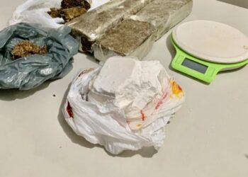 Polícia Militar prende casal por tráfico de drogas na BR-101, em Maruim