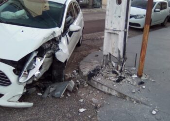 Energisa Sergipe registrou 118 colisões em postes no primeiro semestre