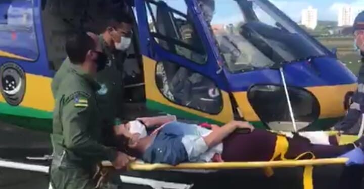 GTA resgata mulher que caiu em cachoeira na Serra de Itabaiana