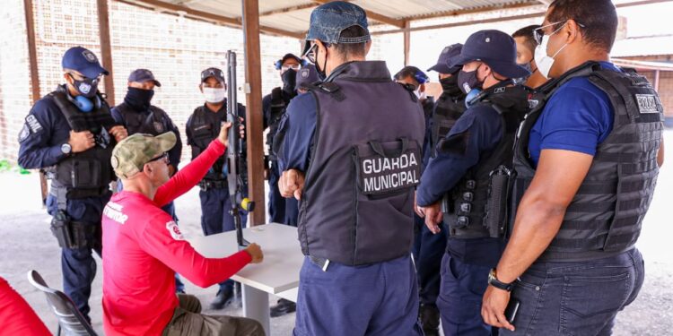Mais Segurança: Guarda Municipal de Lagarto está concluindo treinamento na Acadepol para uso de armas de maior calibre
