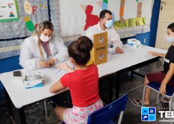 Telha realiza testagem em alunos e profissionais de ensino