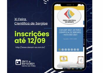 Cienart 2021 está com inscrições abertas até o dia 12 de setembro