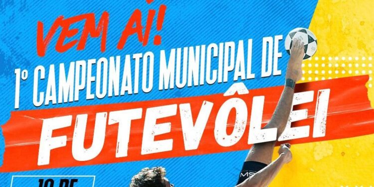 Simão Dias realiza inscrições para o Campeonato de futevôlei