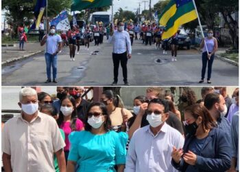 Prefeitura de Barra dos Coqueiros realizou cerimônia cívica de hasteamento da Bandeira Nacional