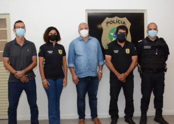 Prefeito de Socorro realiza visita à Acadepol