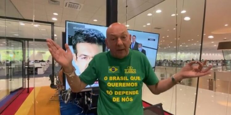 Alvo da CPI da Covid, Luciano Hang provoca senadores: ‘que me prendam’