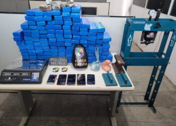 Polícia Militar apreende mais de 92kg de entorpecentes em Nossa Senhora do Socorro