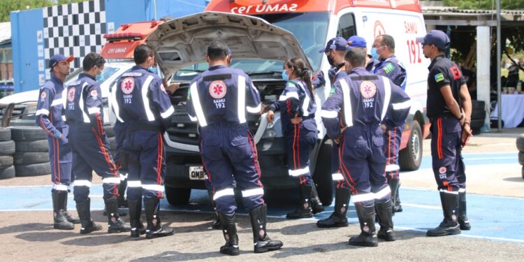 Samu Sergipe 192 capacita Condutores de Veículos de Urgência e Emergência