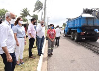 Prefeitura de Aracaju inicia recuperação da avenida Santos Dumont