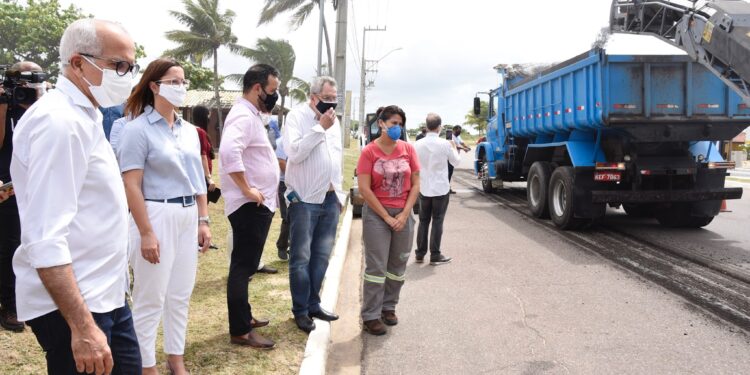 Prefeitura de Aracaju inicia recuperação da avenida Santos Dumont