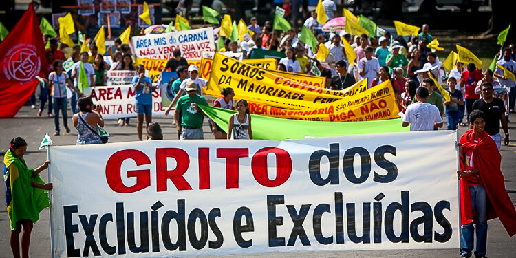 “Grito dos Excluídos” vai arrecadar donativos para famílias carentes do Santa Maria