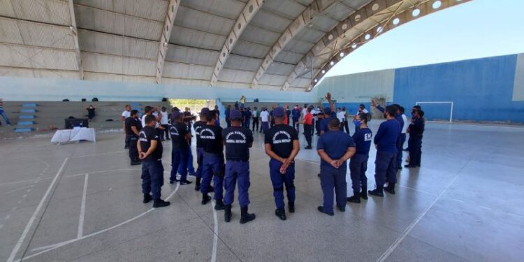 Guardas municipais de Sergipe e da Bahia participam de curso de procedimentos operacionais em Rosário do Catete