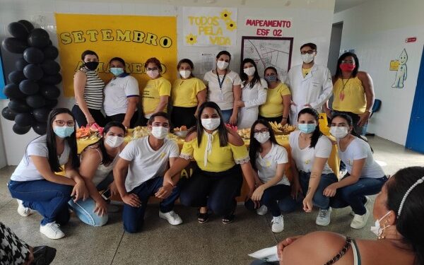 Setembro Amarelo: Centro de Saúde Valdemir de Souza realiza palestra “Todos pela Vida”