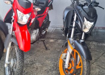 Ação conjunta identifica dois suspeitos de roubos de motocicletas
