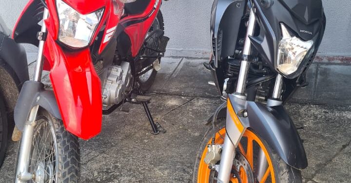 Ação conjunta identifica dois suspeitos de roubos de motocicletas