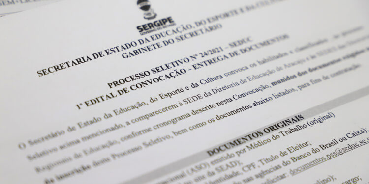 Seduc convoca 57 educadores profissionais aprovados em seleção