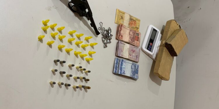 Operação conjunta prende em flagrante por tráfico de drogas em Frei Paulo