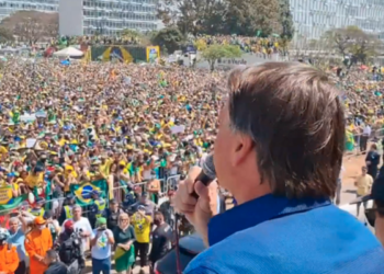 “Eu nunca serei preso!”, afirma Bolsonaro em discurso na Paulista