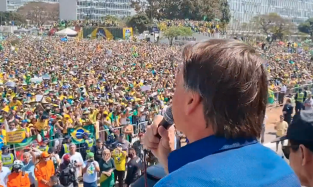 “Eu nunca serei preso!”, afirma Bolsonaro em discurso na Paulista