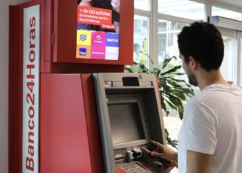 Município de Salgado terá caixa eletrônico do Banco24Horas