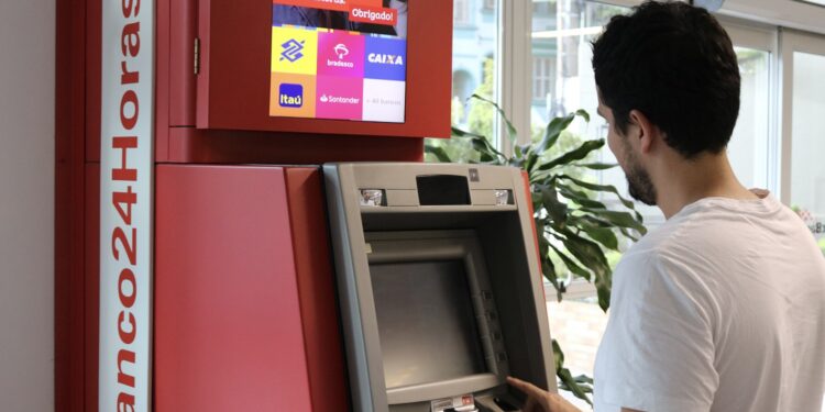 Município de Salgado terá caixa eletrônico do Banco24Horas