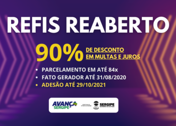 Governo de Sergipe reabre os Refis de ICMS auxiliar na recuperação fiscal de empresas