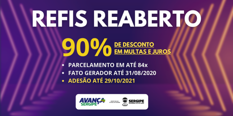 Governo de Sergipe reabre os Refis de ICMS auxiliar na recuperação fiscal de empresas