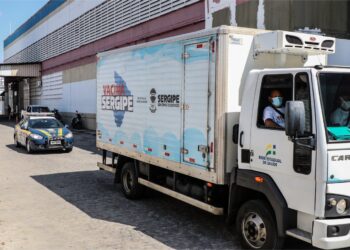 Sergipe recebe mais de 92 mil doses de vacina Pfizer