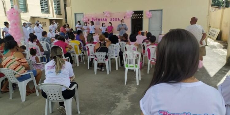 UBS Dr. Ciro Tavares promove ação de prevenção e conscientização em alusão ao outubro rosa