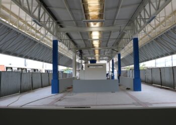 Com avanço da obra, novo trecho do Terminal DIA será bloqueado a partir do dia 9