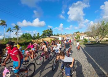 Pedalaço marca dia de conscientização sobre a importância do SAESE em Estância