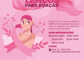 Outubro Rosa: Case realiza campanha para doação de lenços