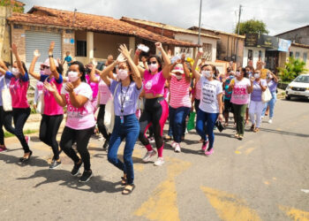 Caminhada da Prevenção alerta para cuidados com a saúde das mulheres em São Cristóvão