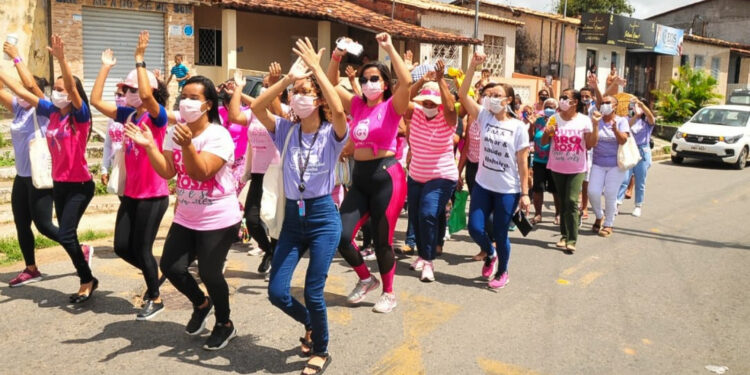 Caminhada da Prevenção alerta para cuidados com a saúde das mulheres em São Cristóvão