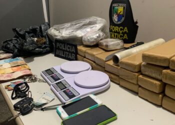 Polícia Militar apreende mais de 20kg de drogas no Fernando Collor