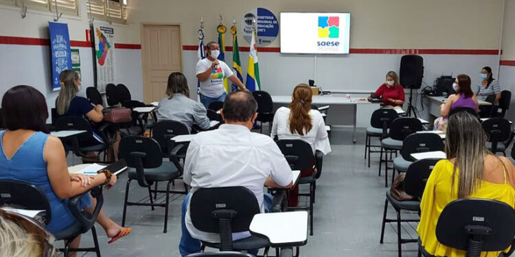 Mobilização para o Saese é pauta de reunião entre Seduc e secretários municipais de Educação do Agreste e Centro-Sul sergipanos