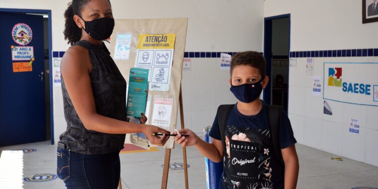 Saese 2021: alunos da rede pública participam da primeira avaliação da educação básica