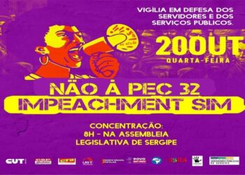 Quarta tem Vigília em Defesa dos Servidores e dos Serviços Públicos na ALESE