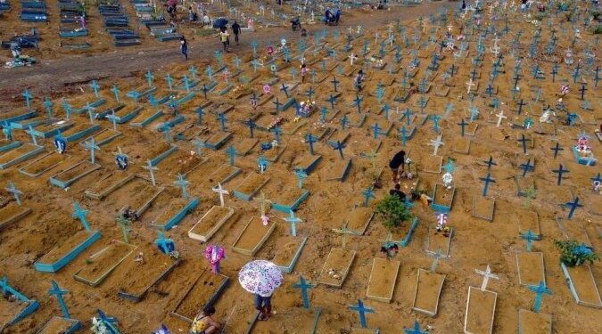 Pandemia fez mortes dispararem em 15% no Brasil, mostra IBGE