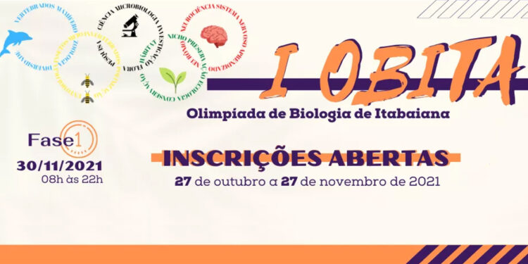 Estudantes de Ensino Médio podem se inscrever na I Olimpíada de Biologia de Itabaiana