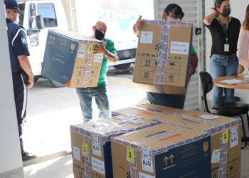 Mais 15.210 doses da Pfizer chegaram a Sergipe nesta terça-feira