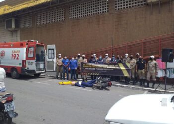 Samu mostra à população de Lagarto cenários prováveis às vítimas de trânsito