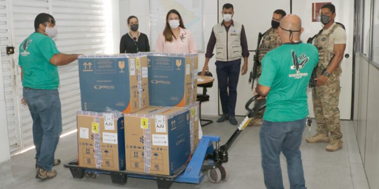 Sergipe recebe mais 38 mil doses da Pfizer nesta segunda, 8