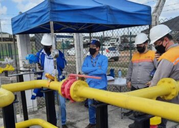 Sergas realiza parada para manutenção com segurança e êxito