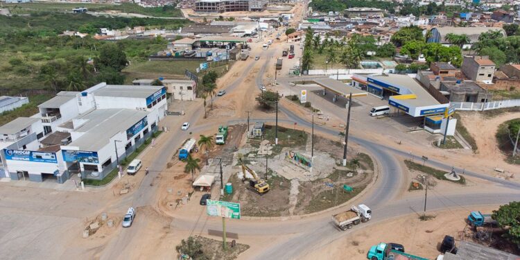 Obras da nova entrada de Lagarto é motivo de satisfação para os moradores da região
