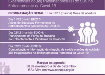Escola de Saúde Pública de Sergipe apresenta experiências na Mostra Nacional de Gestão do Trabalho e Educação na Saúde em Tempos de Pandemia