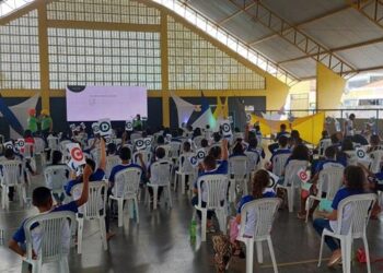 Estudantes da rede municipal de Estância participam de Aulão do SAEB