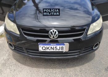 PM prende condutor por adulteração de identificação veicular no Bairro Santos Dumont