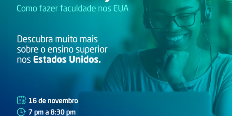 Feira Virtual de Educação traz dicas para brasileiros estudarem nos EUA