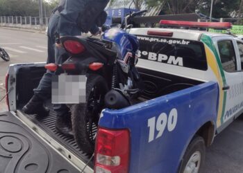 PM recupera motocicleta roubada na cidade de Itabaiana